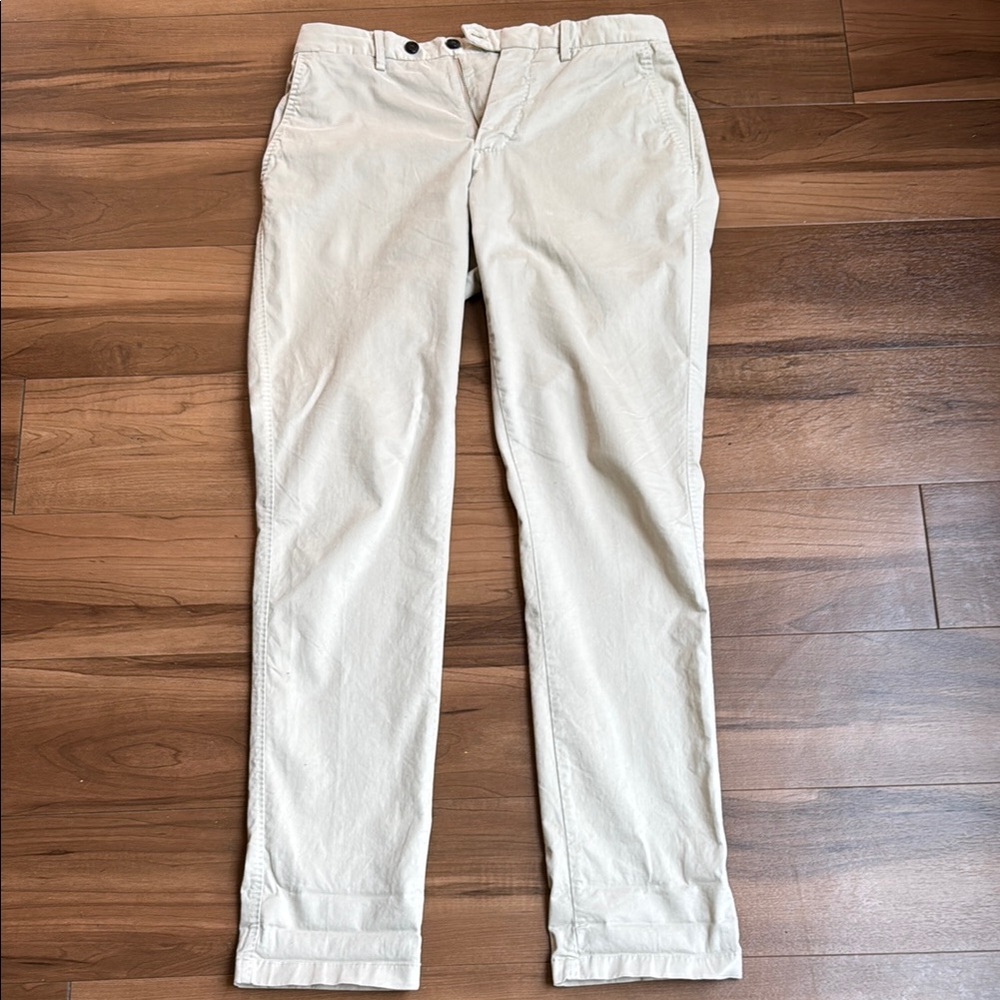 Suitsupply cream pants
